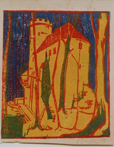Burg Rabenstein von Ernst Ludwig Kirchner