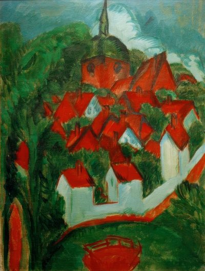 Burg auf Fehmarn von Ernst Ludwig Kirchner