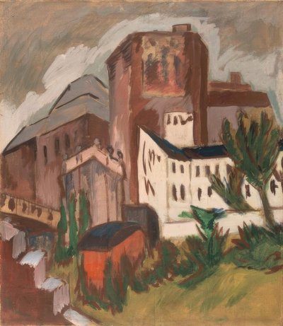 Der Stadtturm von Ernst Ludwig Kirchner