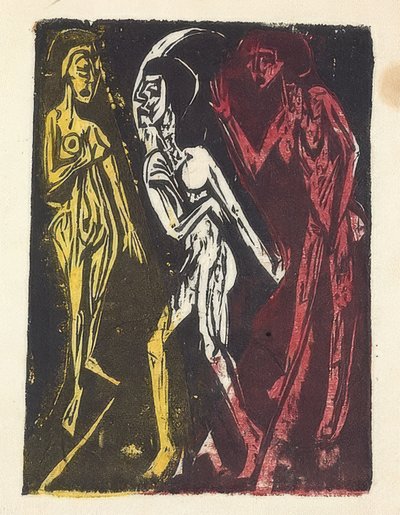 Der Tanz zwischen den Frauen von Ernst Ludwig Kirchner