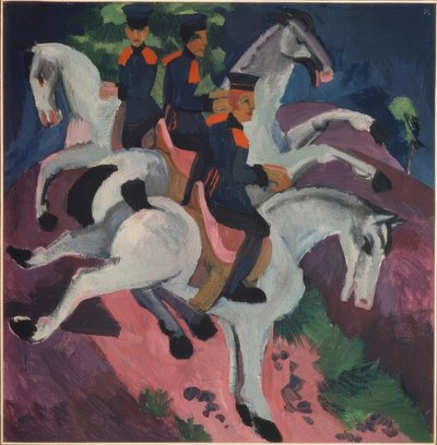 Die Reitschule von Ernst Ludwig Kirchner