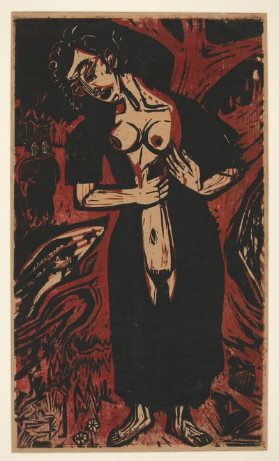 Die Selbstmörderin von Ernst Ludwig Kirchner