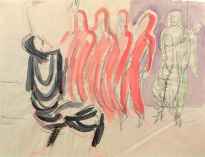 Die Tanzschule Mary Wigmans von Ernst Ludwig Kirchner