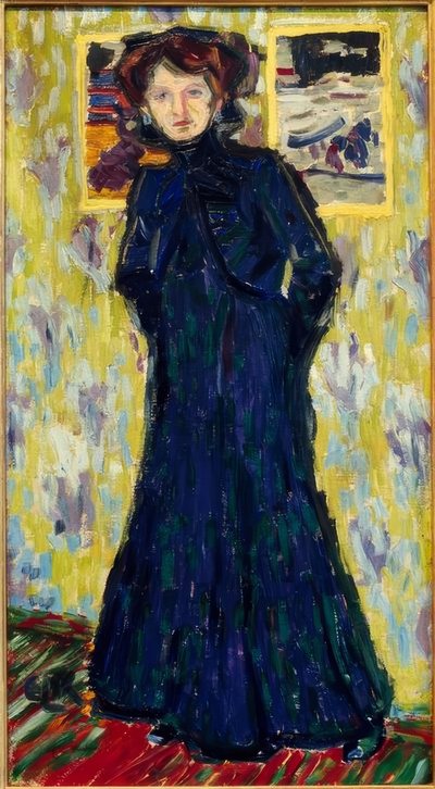 Doris, stehend von Ernst Ludwig Kirchner