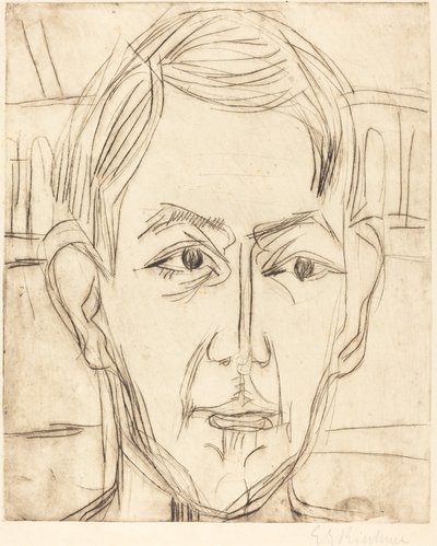 Dr. Hans Bütow von Ernst Ludwig Kirchner