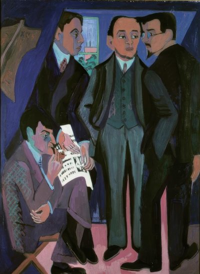 Eine Künstlergemeinschaft von Ernst Ludwig Kirchner