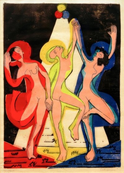 Farbentanz von Ernst Ludwig Kirchner
