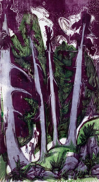 Tannen von Ernst Ludwig Kirchner