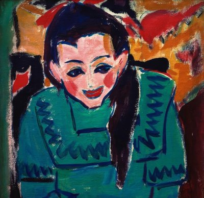 Fränzi von Ernst Ludwig Kirchner