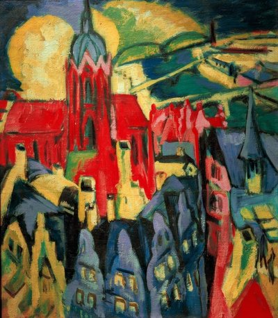 Frankfurter Dom von Ernst Ludwig Kirchner