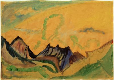 Gebirgslandschaft von Ernst Ludwig Kirchner