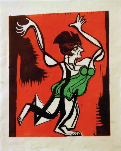 Gret Palucca von Ernst Ludwig Kirchner