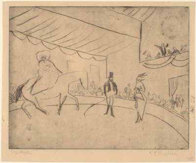 Hippodrom von Ernst Ludwig Kirchner