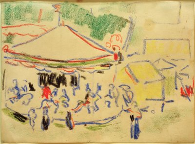 Karussell von Ernst Ludwig Kirchner