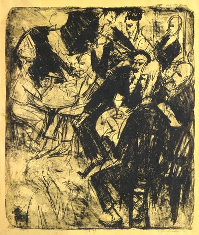 Musikrestaurant, 1914 von Ernst Ludwig Kirchner