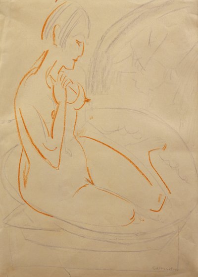 Akt von Ernst Ludwig Kirchner