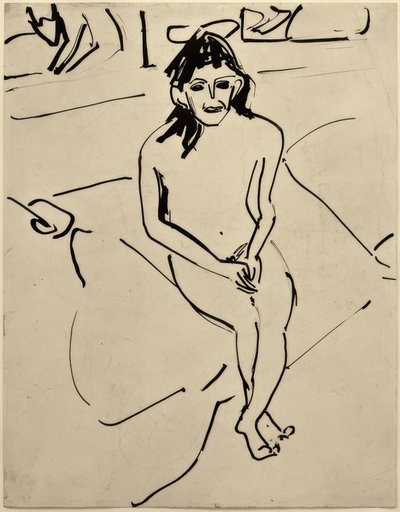 Ohne Titel (Marcella) von Ernst Ludwig Kirchner