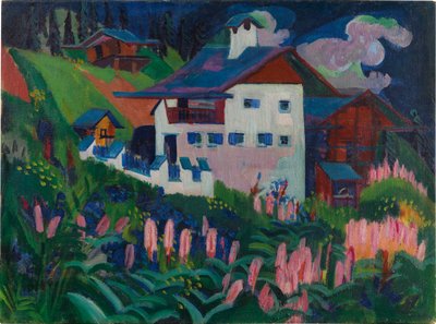 Unser Haus, 1918-1922 von Ernst Ludwig Kirchner