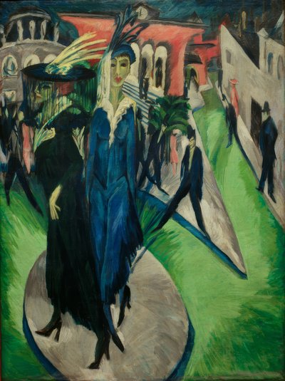 Potsdamer Platz von Ernst Ludwig Kirchner
