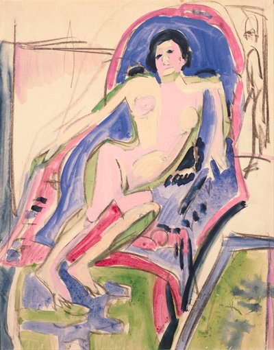 Liegender Akt von Ernst Ludwig Kirchner