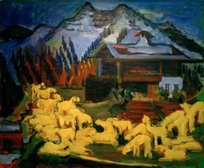 Schafherde von Ernst Ludwig Kirchner