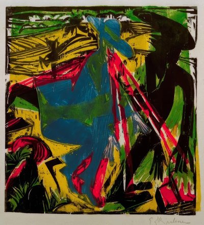 Schlemihls Begegnung mit dem Schatten von Ernst Ludwig Kirchner