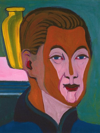 Selbstporträt, 1925 von Ernst Ludwig Kirchner