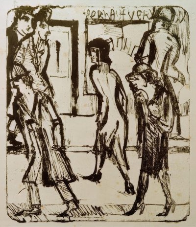 Straße von Ernst Ludwig Kirchner