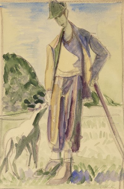 Der Hirte von Ernst Ludwig Kirchner