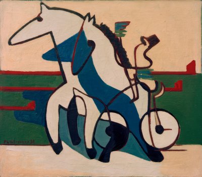 Trabergespann von Ernst Ludwig Kirchner