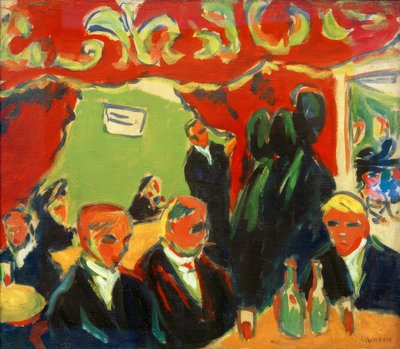 Weinstube von Ernst Ludwig Kirchner