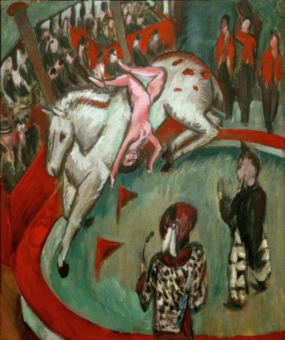 Zirkusreiterin von Ernst Ludwig Kirchner