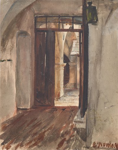 Hausflur und Hof von Ernst Nowak