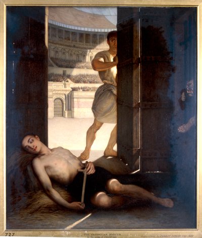 Ein christlicher Märtyrer, 1863 von Ernst Slingeneyer