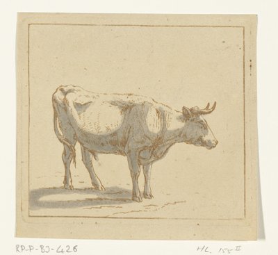 Stier stehend, nach rechts von Ernst Willem Jan Bagelaar