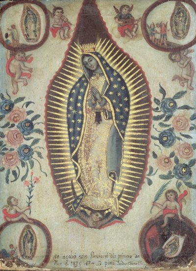 Jungfrau von Guadalupe, 1824 von Escamilla Isidro