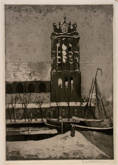 Schnee in Holland von Esther Blaikie MacKinnon