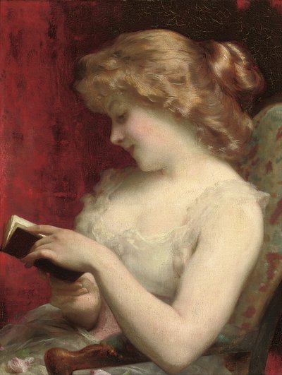 Eine gute Lektüre von Etienne Adolphe Piot