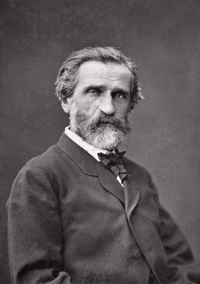 Giuseppe Verdi, 1877 von Etienne Carjat
