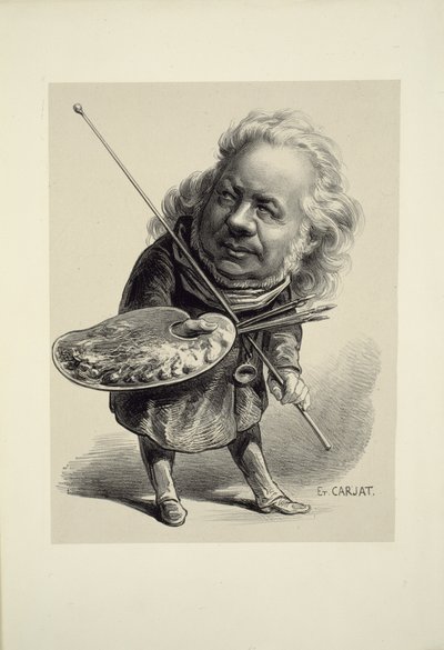 Porträt von Honoré Daumier von Etienne Carjat