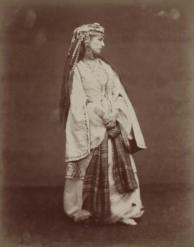 Sarah Bernhardt in "Zaire" von Voltaire von Etienne Carjat