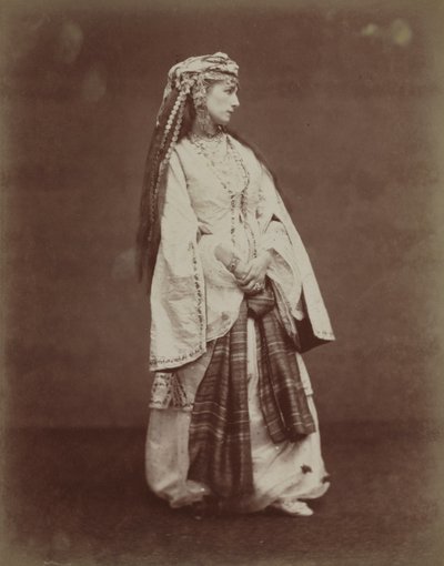 Sarah Bernhardt in Zaire von Voltaire, 1874 von Etienne Carjat