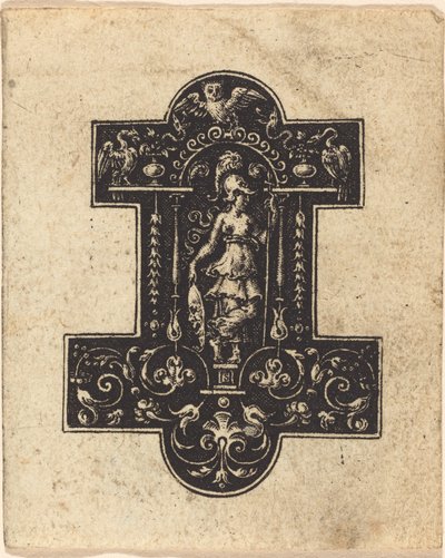 Minerva stehend von Etienne Delaune