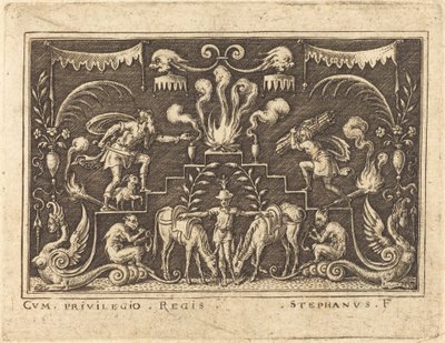 Opferung Abrahams von Etienne Delaune