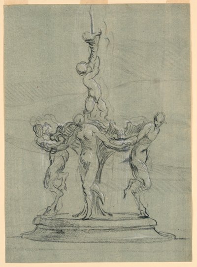 Entwurf für einen Brunnen von Etienne Maurice Falconet
