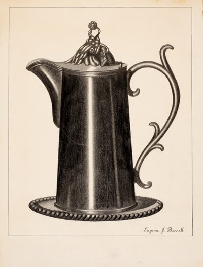 Zinnkrug von Eugene Barrell