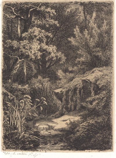 Der kleine Bach (Le petit ruisseau) von Eugene Bléry