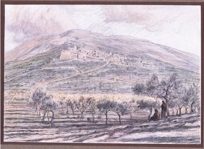 Assisi von Eugene Burnand