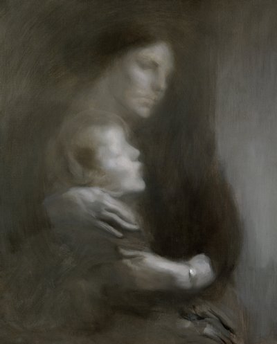 Mutterschaft (Leiden) von Eugène Carrière