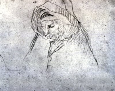 Berberalter Mann im Sahel von Eugène Fromentin